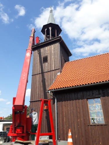 Malowanie kościoła 2018